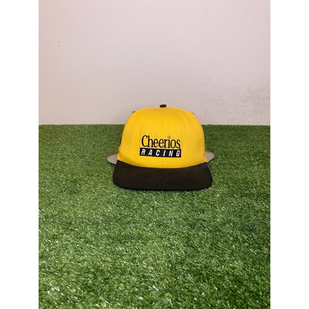 Vintage Retro Y2K Johnny Benson Cheerios Racing snapback hat cap - Picture 1 of 10